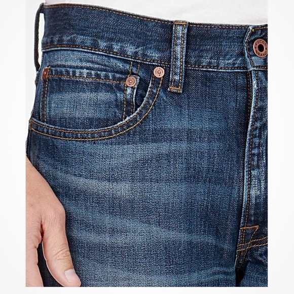 Lucky Brand‎ Men’s EUC 121 Heritage Slim Button Fly Jeans, 40 30/32 - Picture 4 of 16